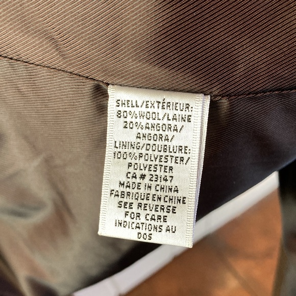 Stunning wool and angora winter Talbots coat - Picture 7 of 8